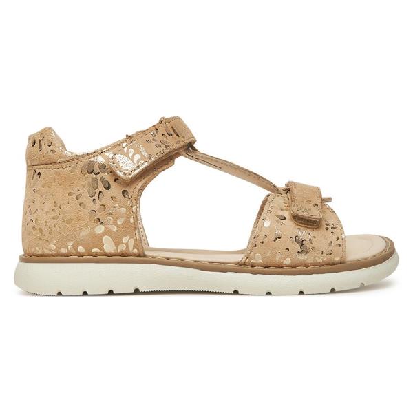 Sandály Lasocki Kids POPPY CI12-3044-50 Přírodní kůže (useň) - Semiš,Přírodní kůže (useň)/-Leštěná