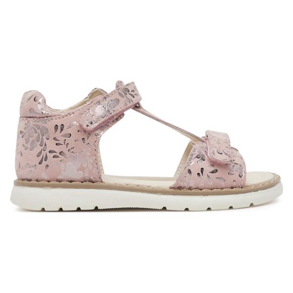 Sandály Lasocki Kids POPPY CI12-3044-50 Přírodní kůže (useň) - Semiš,Přírodní kůže (useň)/-Leštěná