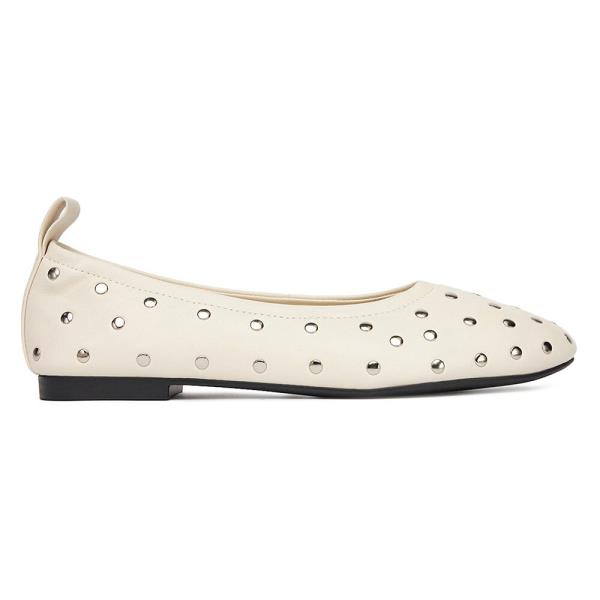 Baleríny Badura HEATHER-LT249060-56 Přírodní kůže (useň) - Lícová