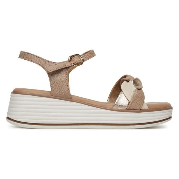 Sandály Lasocki WB-DANA-02 Přírodní kůže (useň) - Semiš,Přírodní kůže (useň) - Lícová