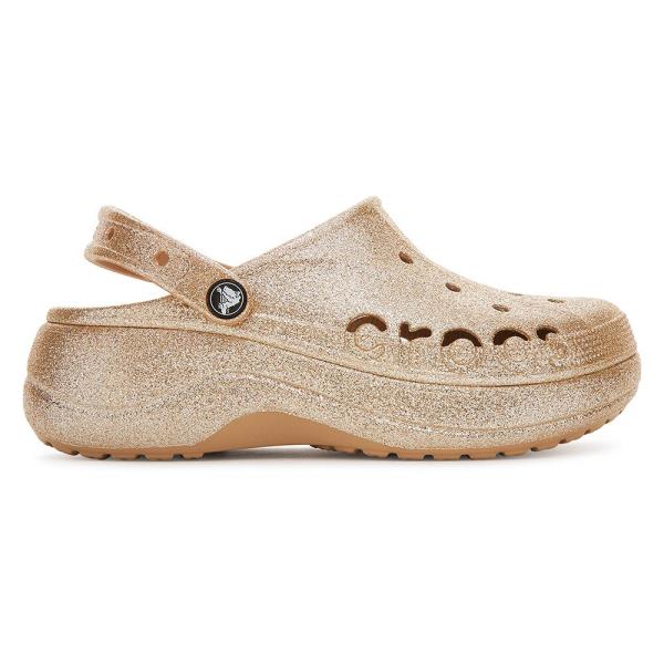 Pantofle Crocs BAYA PLATFORM CLOG 208459-212 Materiál - Croslite