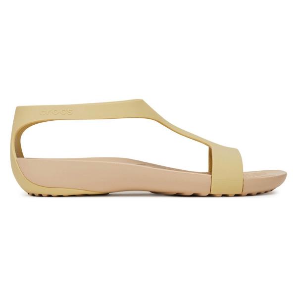 Sandály Crocs SERENA SANDAL 205469-212 Materiál - Croslite
