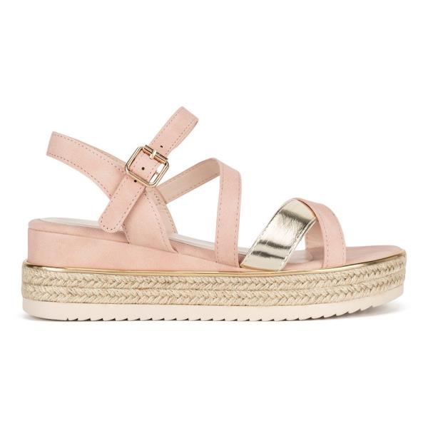 Espadrilky Jenny LB-P1092-YLD Syntetický materiál