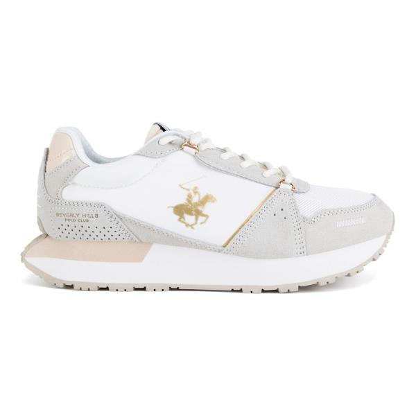 Tenisky Beverly Hills Polo Club CRUZ MIX 2 Látkový materiál,Přírodní kůže (useň) - Semiš