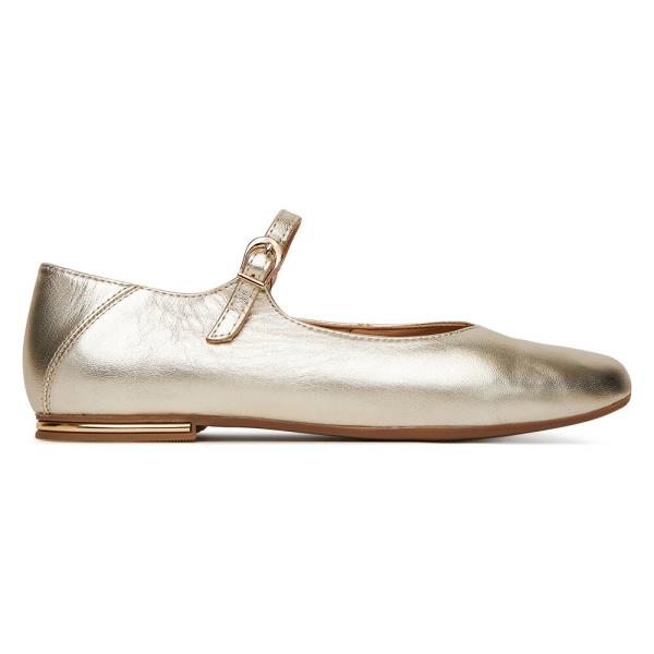 Baleríny Lasocki RST-ARABELLA-01 Přírodní kůže (useň) - Lícová