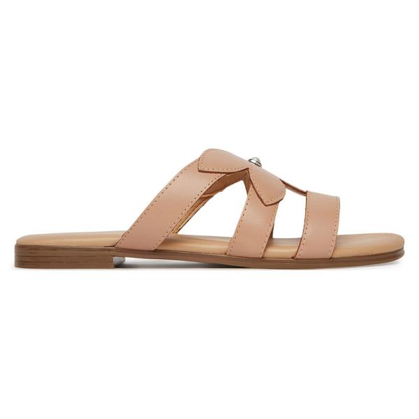 Pantofle Lasocki RST-ARENA-69 Přírodní kůže (useň) - Lícová