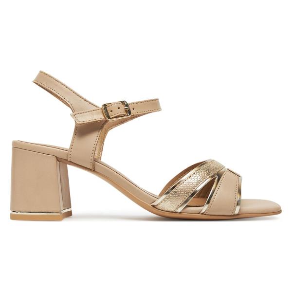 Sandály Lasocki WB-866-13 Syntetický materiál,Přírodní kůže (useň) - Lícová