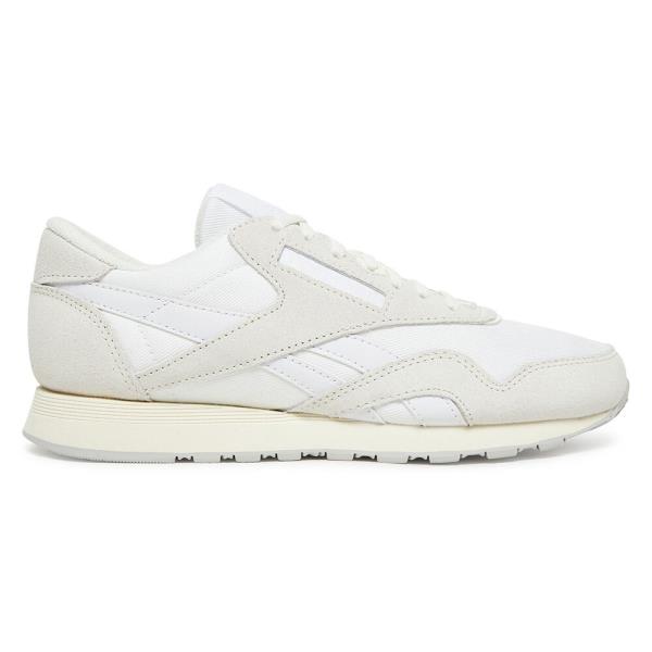 Tenisky Reebok CLASSIC NYLON 100221164 Syntetický materiál,Přírodní kůže (useň) - Semiš