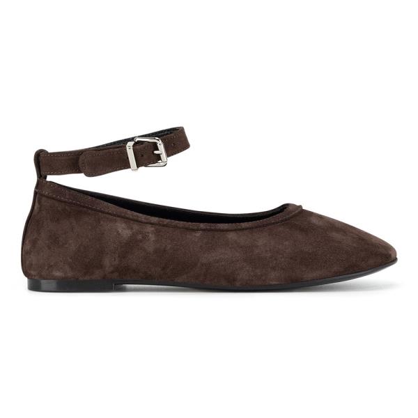 Baleríny Gino Rossi ANYA-7340-25 Přírodní kůže (useň) - Semiš