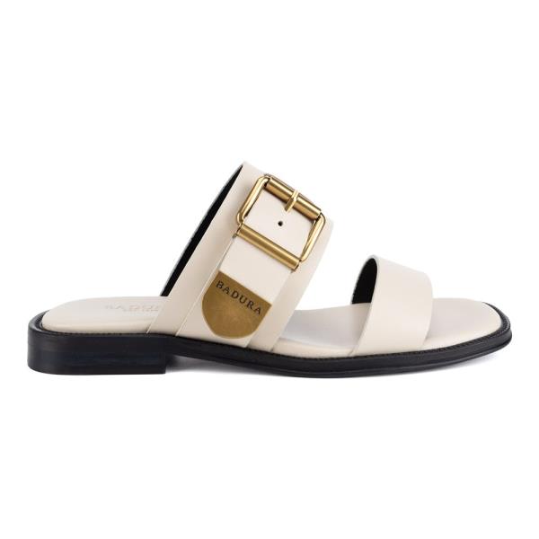 Pantofle Badura LOTUS-118261 Přírodní kůže (useň) - Lícová