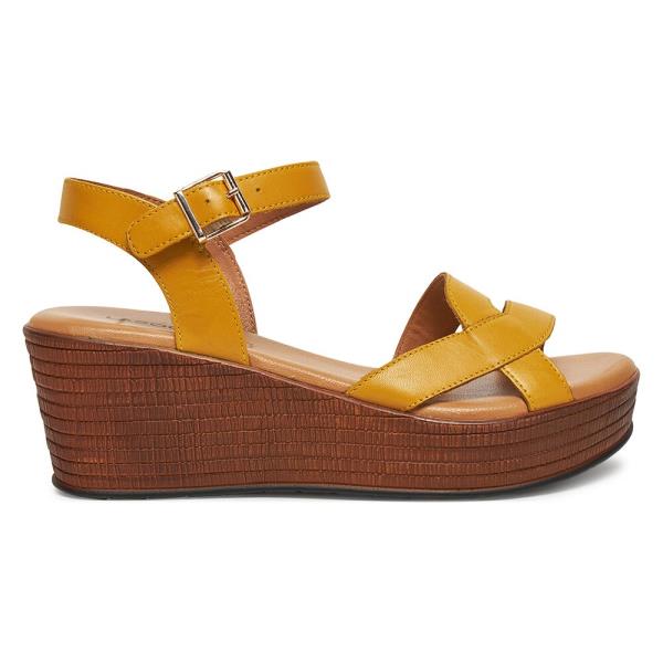 Sandály Lasocki WI16-NYASA-03 Přírodní kůže (useň) - Lícová