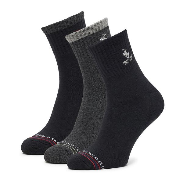 Ponožky Beverly Hills Polo Club AS_BHPC_007_Z_SS2025_(3PACK)