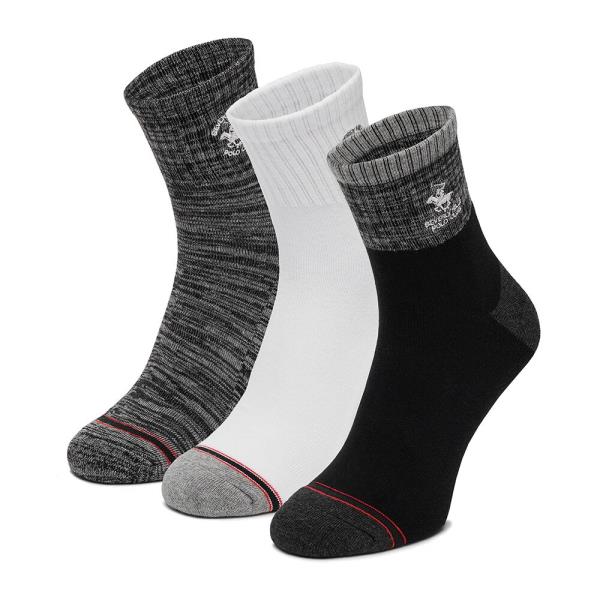 Ponožky Beverly Hills Polo Club AS_BHPC_007_Z_SS2025_(3PACK)