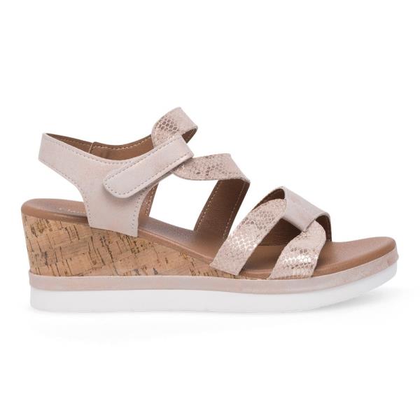 Sandály Clara Barson MARYSSA WS216-01 Syntetická tkanina