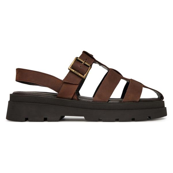 Sandály Beverly Hills Polo Club WI34-HARPER-02 Přírodní kůže (useň) - Nubuk