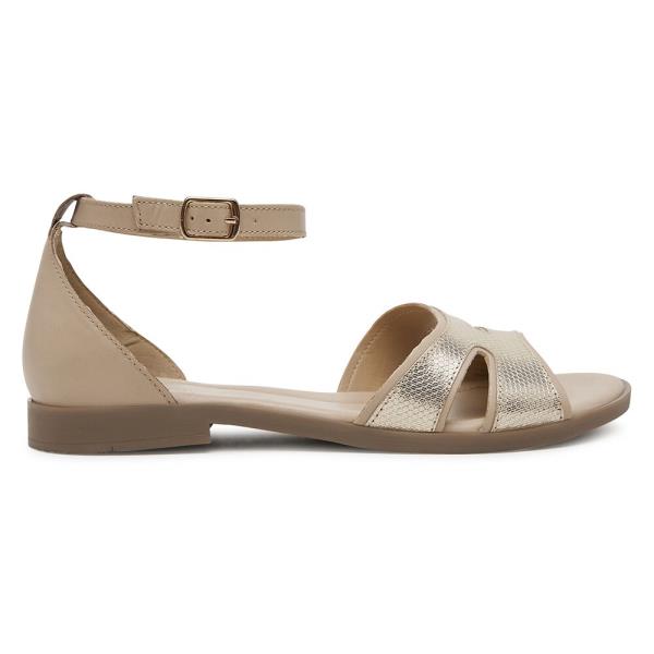 Sandály Lasocki WI23-FOXI-89 Přírodní kůže (useň) - Lícová