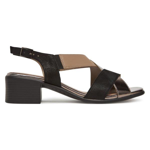 Sandály Lasocki WI23-POSITANA-01 Látkový materiál,Přírodní kůže (useň) - Lícová