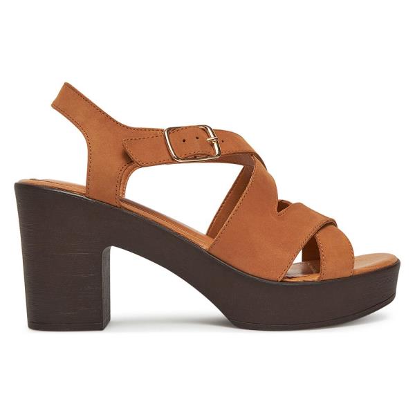 Sandály Lasocki EST-2027-01 Přírodní kůže (useň) - Nubuk