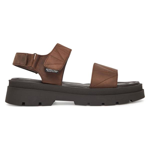 Sandály Beverly Hills Polo Club WI34-HARPER-01 Přírodní kůže (useň) - Nubuk