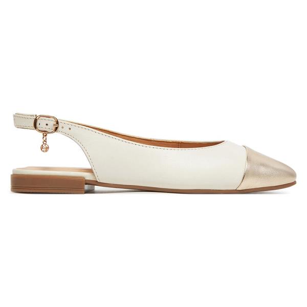 Baleríny Lasocki RST-ROMI-51 Přírodní kůže (useň) - Lícová