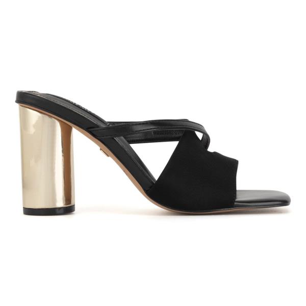 Pantofle NINE WEST WSS21562-01 Látkový materiál,Syntetický materiál