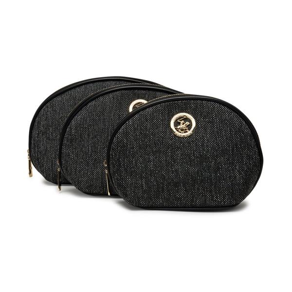 Kosmetické taštičky Beverly Hills Polo Club BHPC-U1-007-SS25 (3-PACK)