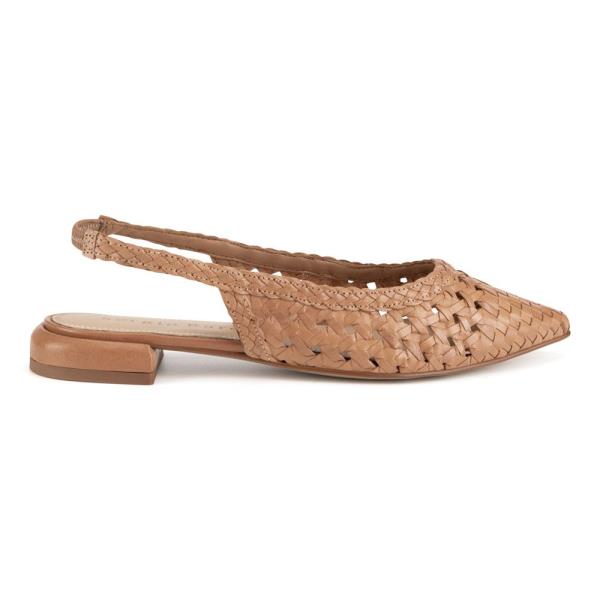 Baleríny Sergio Bardi WI40-F1103-01SB Přírodní kůže (useň) - Lícová