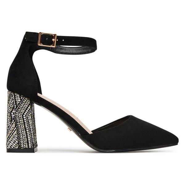 Lodičky DeeZee A1-0272H1 Látka/-Látka