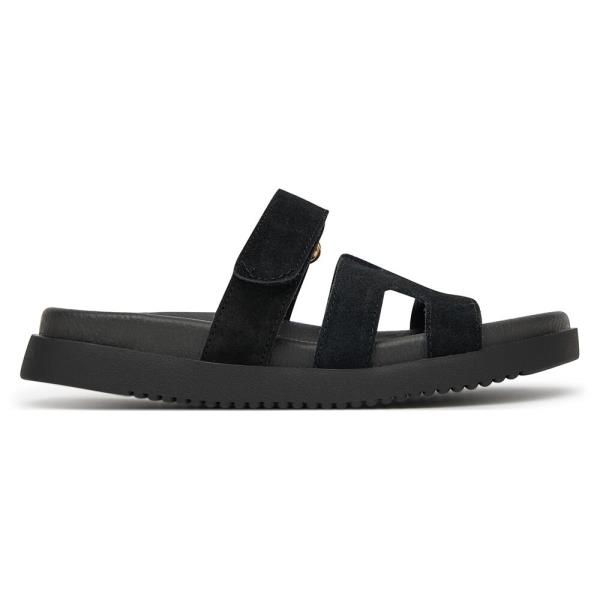 Pantofle DeeZee DZ-S1 Přírodní kůže (useň) - Semiš