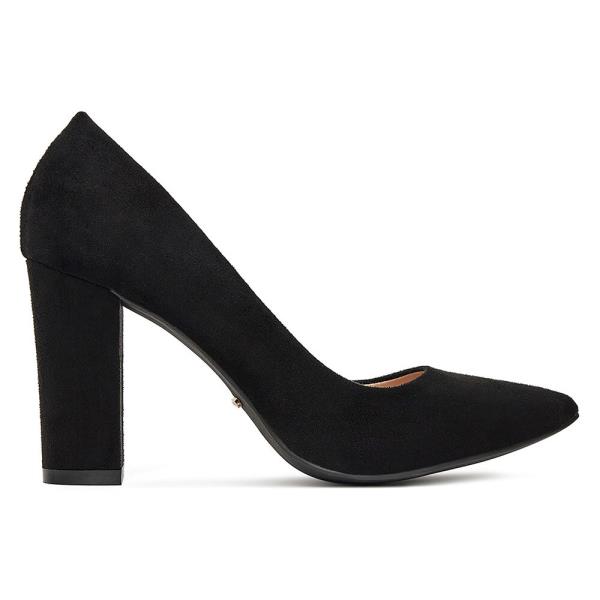 Lodičky DeeZee LB9901-BLACK SU Látkový materiál