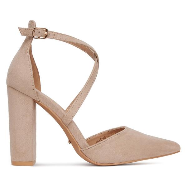 Lodičky DeeZee AN-5899-A7 Látkový materiál