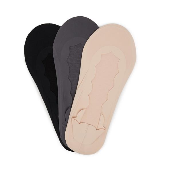 Ponožky NINE WEST LA_NW_4WB_009_SS25 (3-PACK) BKACK/MIX