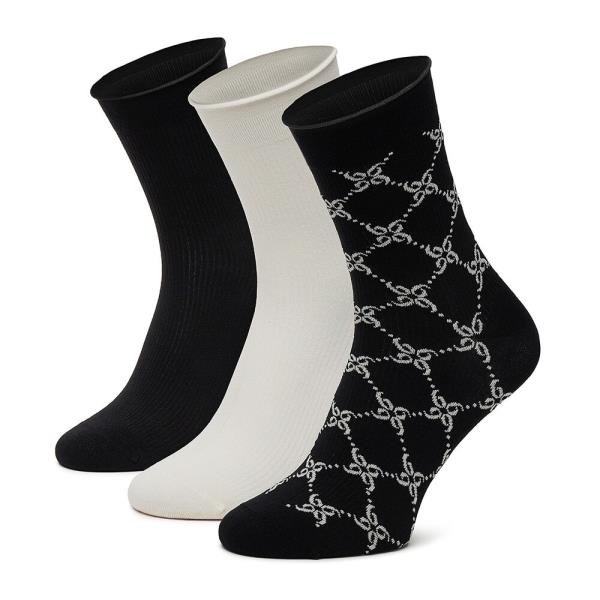 Ponožky NINE WEST BR_NW_01_Z_SS25 (3 PACK) WHITE