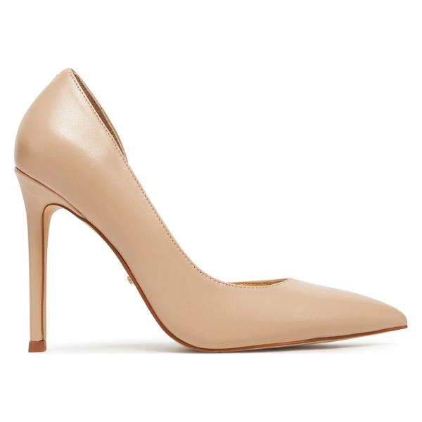 Lodičky DeeZee DZ-09 Přírodní kůže (useň) - Lícová