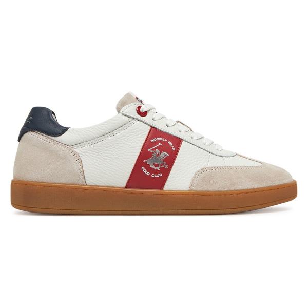 Tenisky Beverly Hills Polo Club WI44-VOUN-01 Přírodní kůže (useň)/-Přírodní kůže (useň),Přírodní kůže (useň) - Semiš