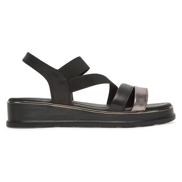 Sandály Lasocki RST-HANA-01 Látkový materiál,Přírodní kůže (useň) - Lícová